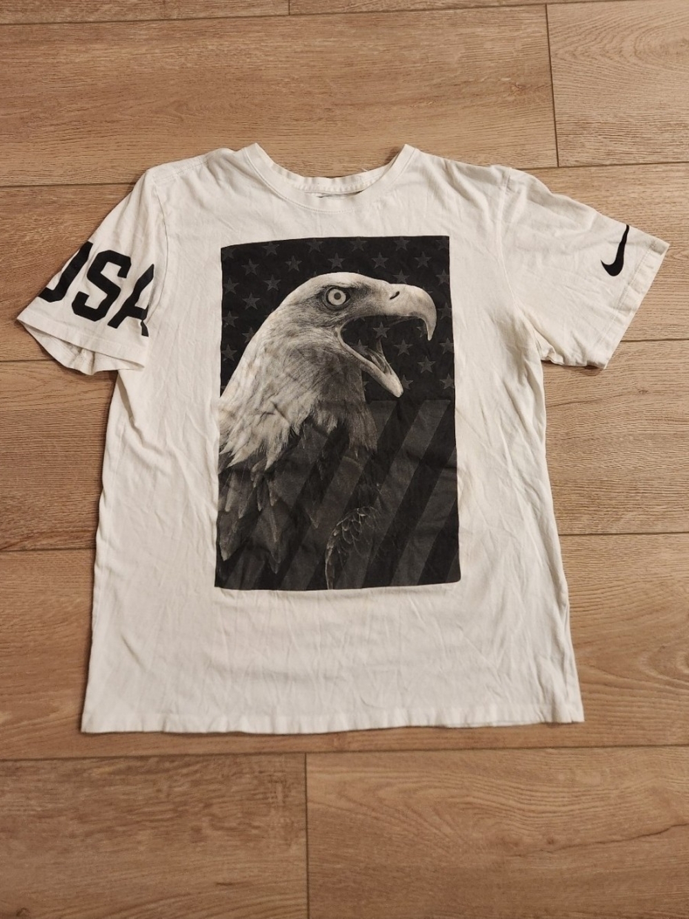 The Nike Tee 2024 USA Olympics Bald Eagle Graphic T-shirt Men's Size Large Good